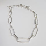 Paperclip chain necklace